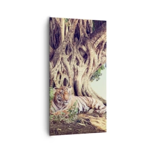 Lærredstryk - Billede på lærred - Udsigt fra Første Mosebog - 65x120 cm