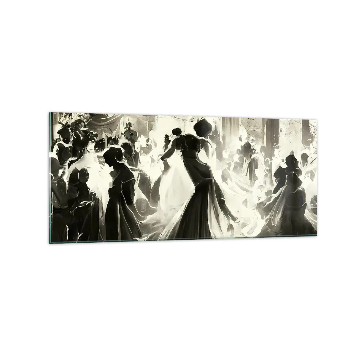 Billede på glas - Den store maskerade - 120x50 cm