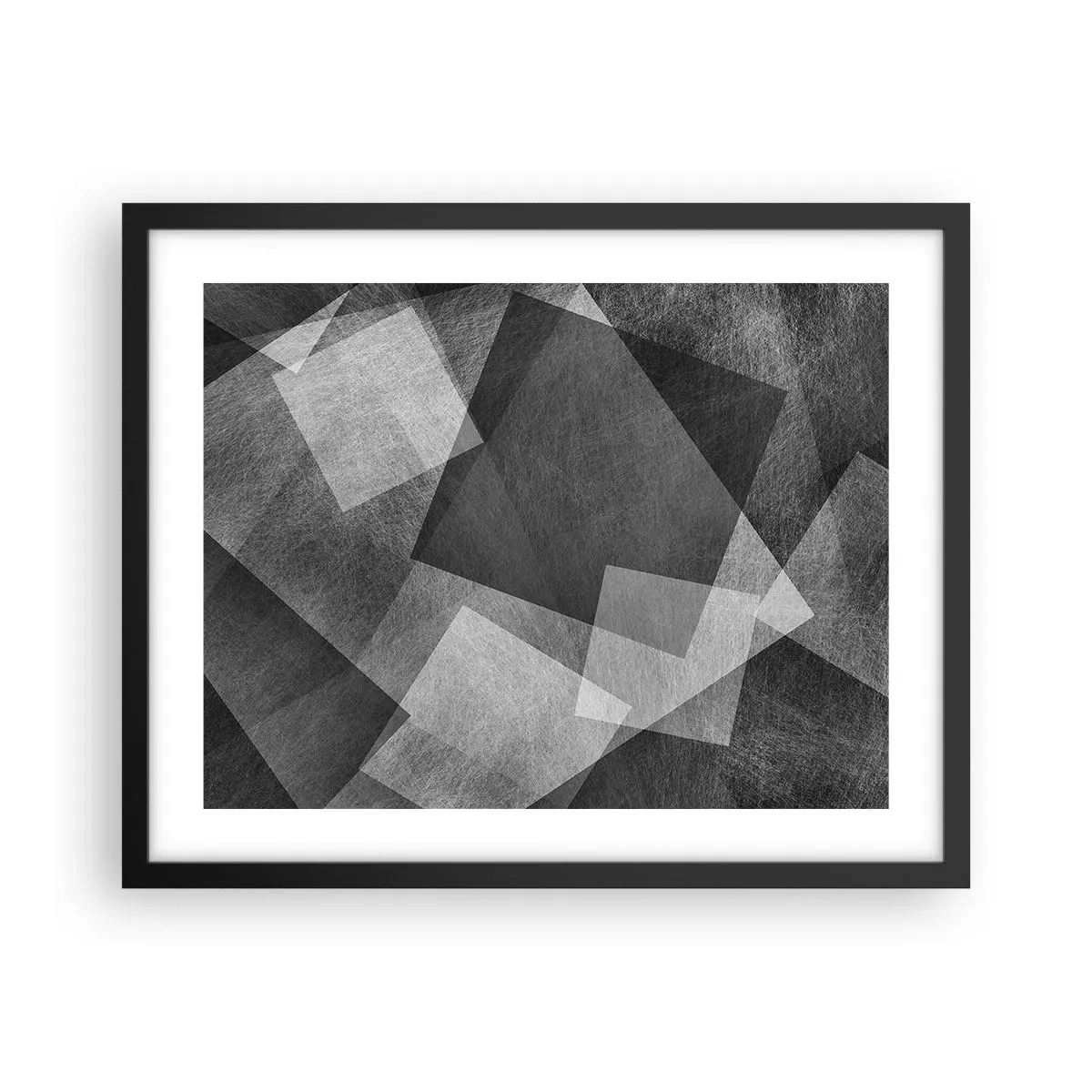 Plakat i sort ramme - Et evigt symbol på bestandighed og orden - 50x40 cm