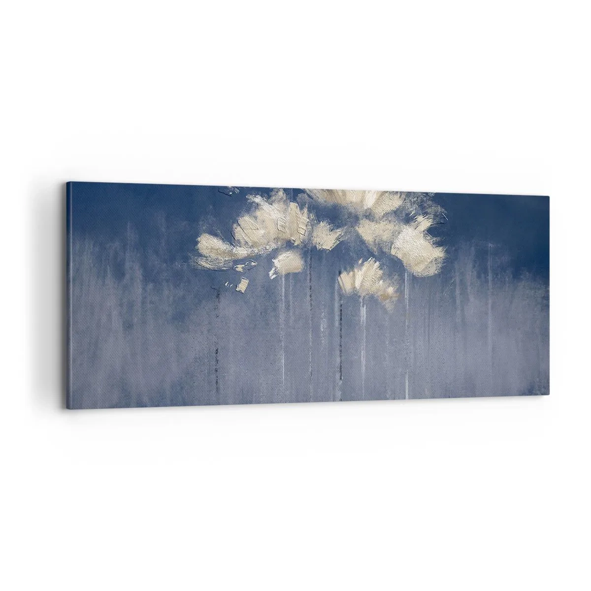 Lærredstryk - Billede på lærred - Som kronblade i vinden - 100x40 cm