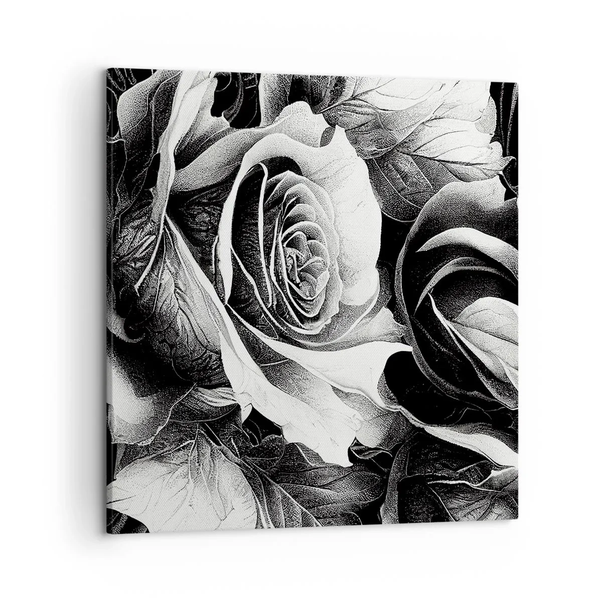 Lærredstryk - Billede på lærred - Altid dronning - 50x50 cm