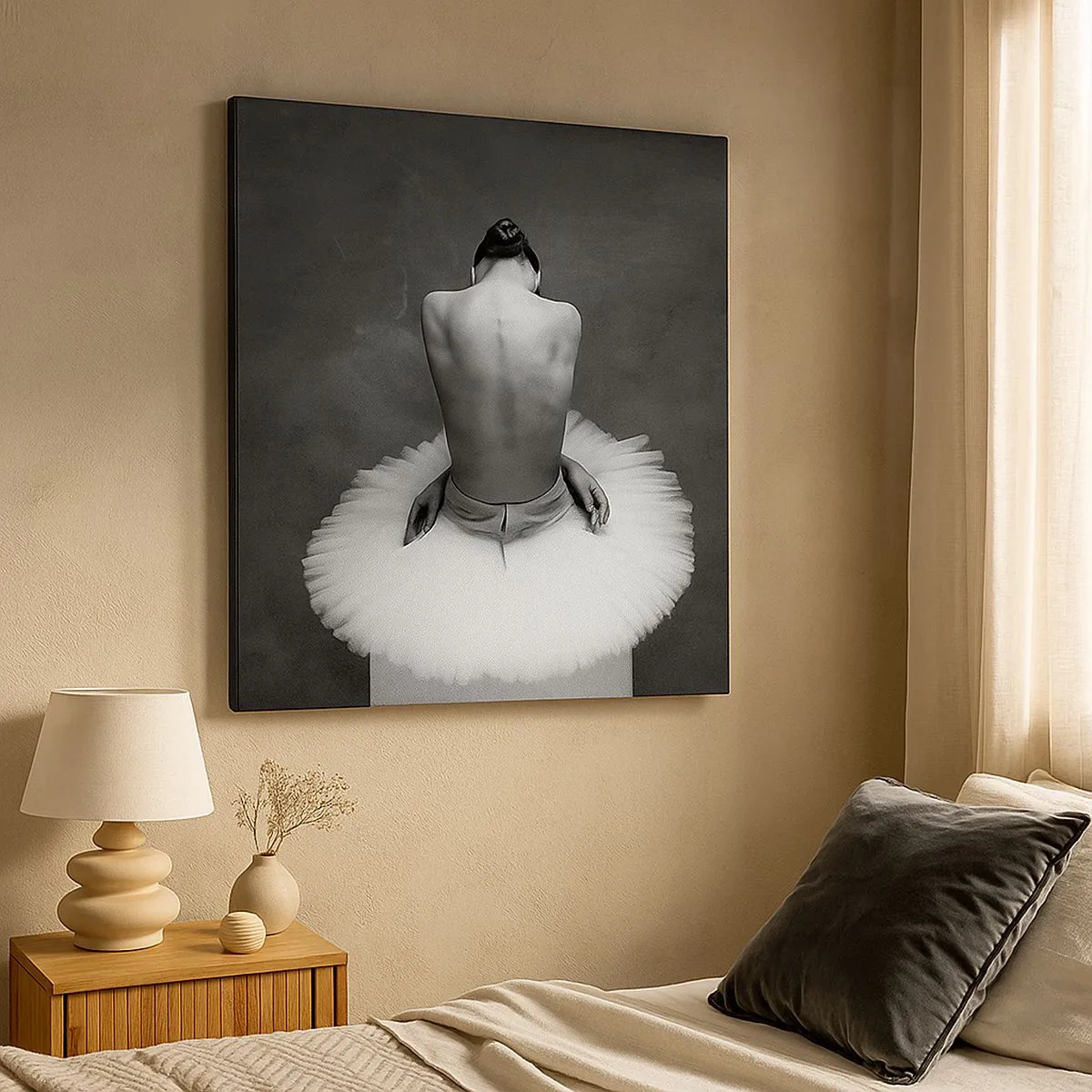 Lærredstryk - Billede på lærred - Blomstrer nu - 30x30 cm