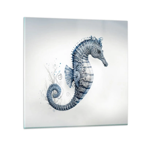 Billede på glas - En subtil vittighed fra naturen - 70x70 cm