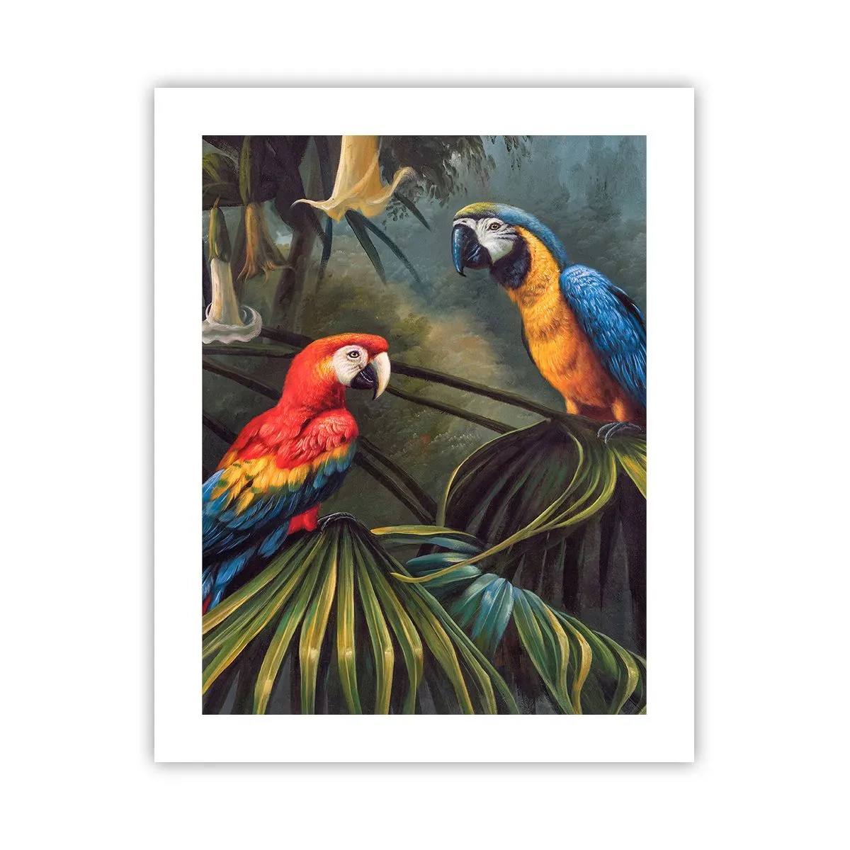 Plakat - Romantik i troperne - 40x50 cm