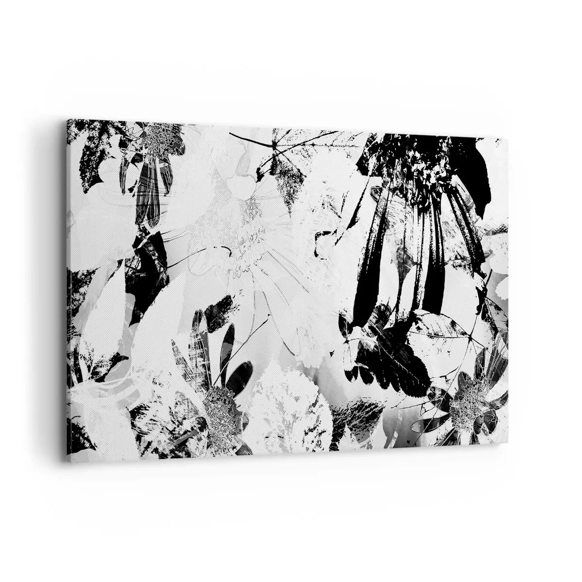 Lærredstryk - Billede på lærred - Efterår i det negative - 120x80 cm