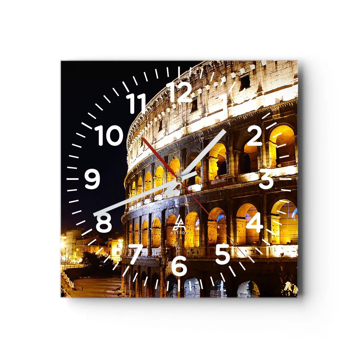 Vægur, Uret - Legene er ved at begynde - 40x40 cm