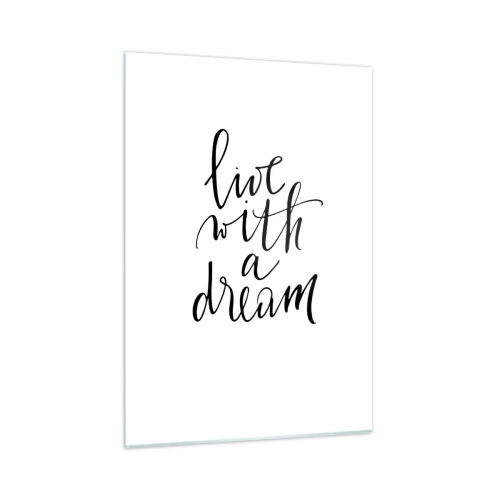 Billede på glas - Of course - 50x70 cm