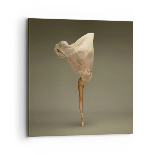Lærredstryk - Billede på lærred - Den er ved at flyve - 70x70 cm