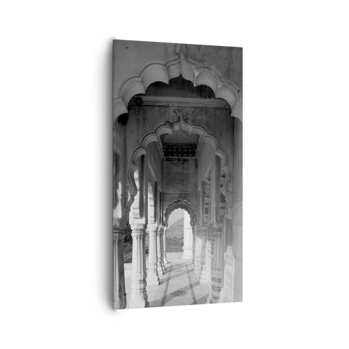 Lærredstryk - Billede på lærred - Det er her, fortællingerne fra Østen sker - 65x120 cm