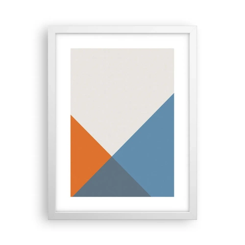 Plakat i hvid ramme - Med hensyn til ... - 30x40 cm