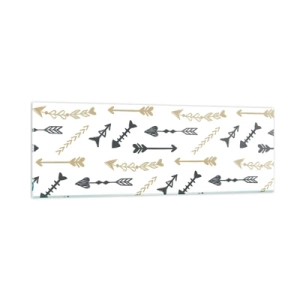 Billede på glas - Skyttens drøm - 90x30 cm