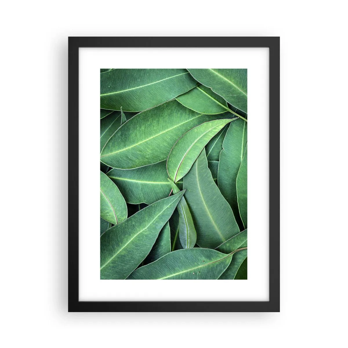 Plakat i sort ramme - Saftig og frisk - 30x40 cm