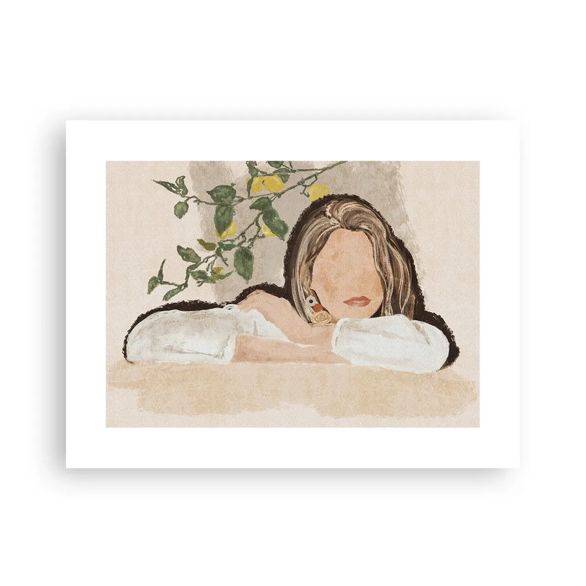 Plakat - Sydstaternes skønhed - 40x30 cm