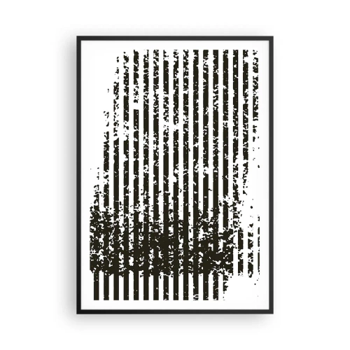 Plakat i sort ramme - Rytme og støj - 70x100 cm