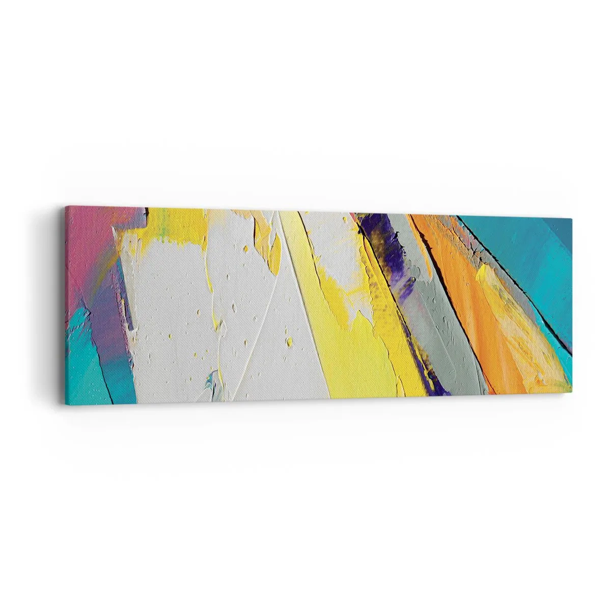 Lærredstryk - Billede på lærred - Lysets anatomi - 90x30 cm