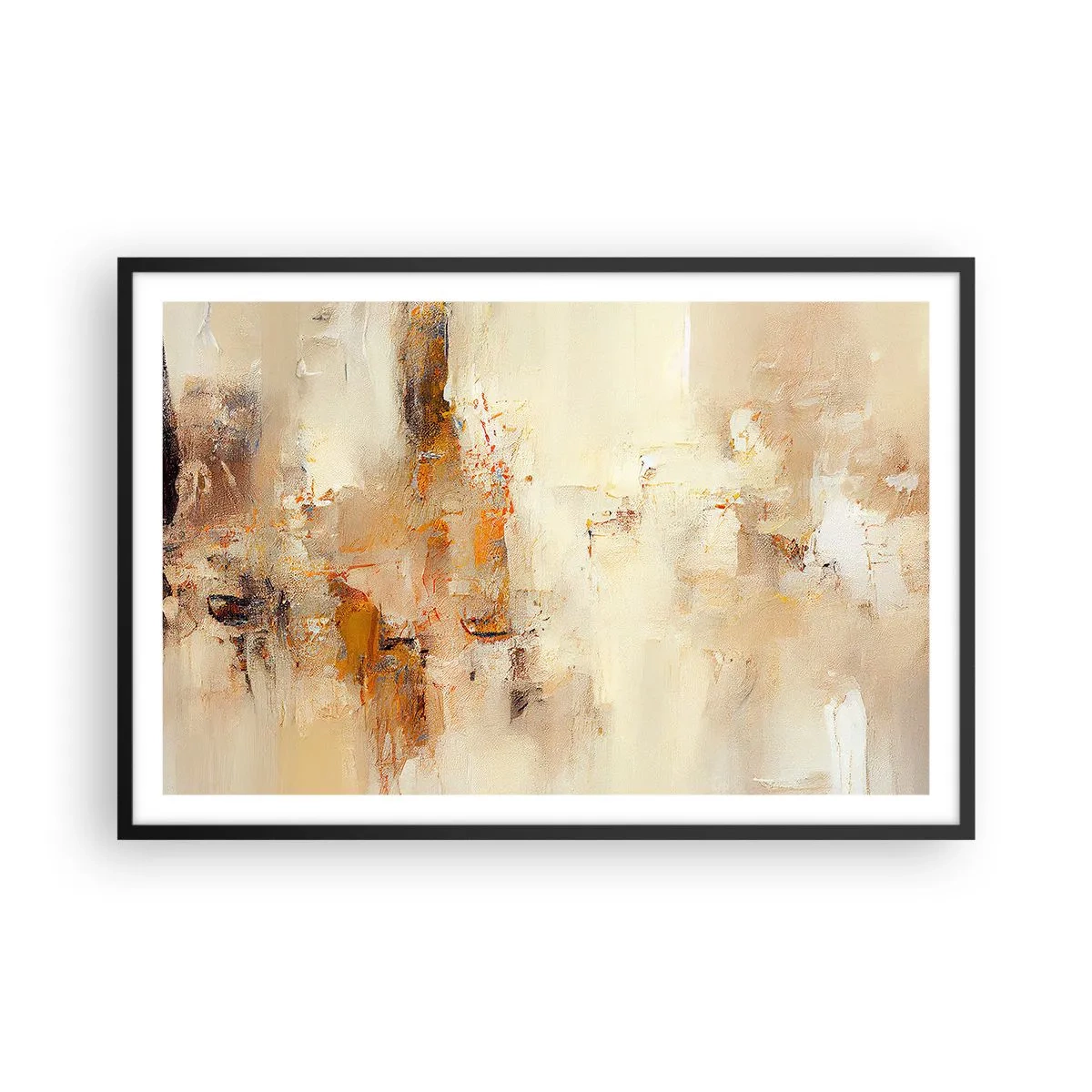 Plakat i sort ramme - Ravets sjæl - 91x61 cm