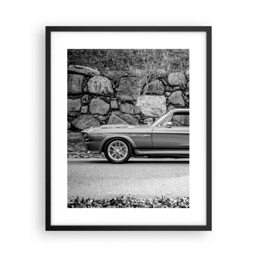 Plakat i sort ramme - En legende fra 1960'erne. - 40x50 cm