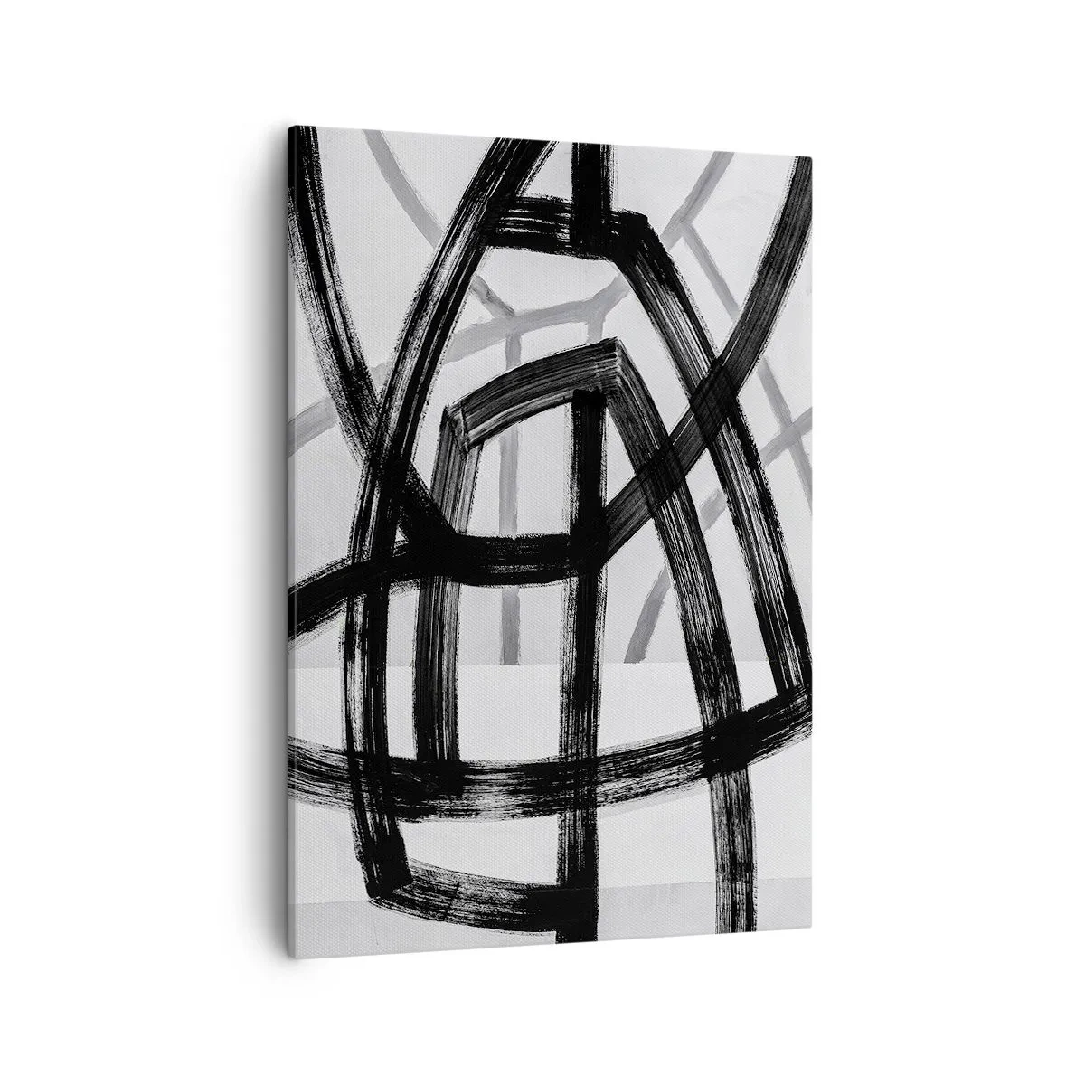 Lærredstryk - Billede på lærred - Opbygning af dybde - 50x70 cm