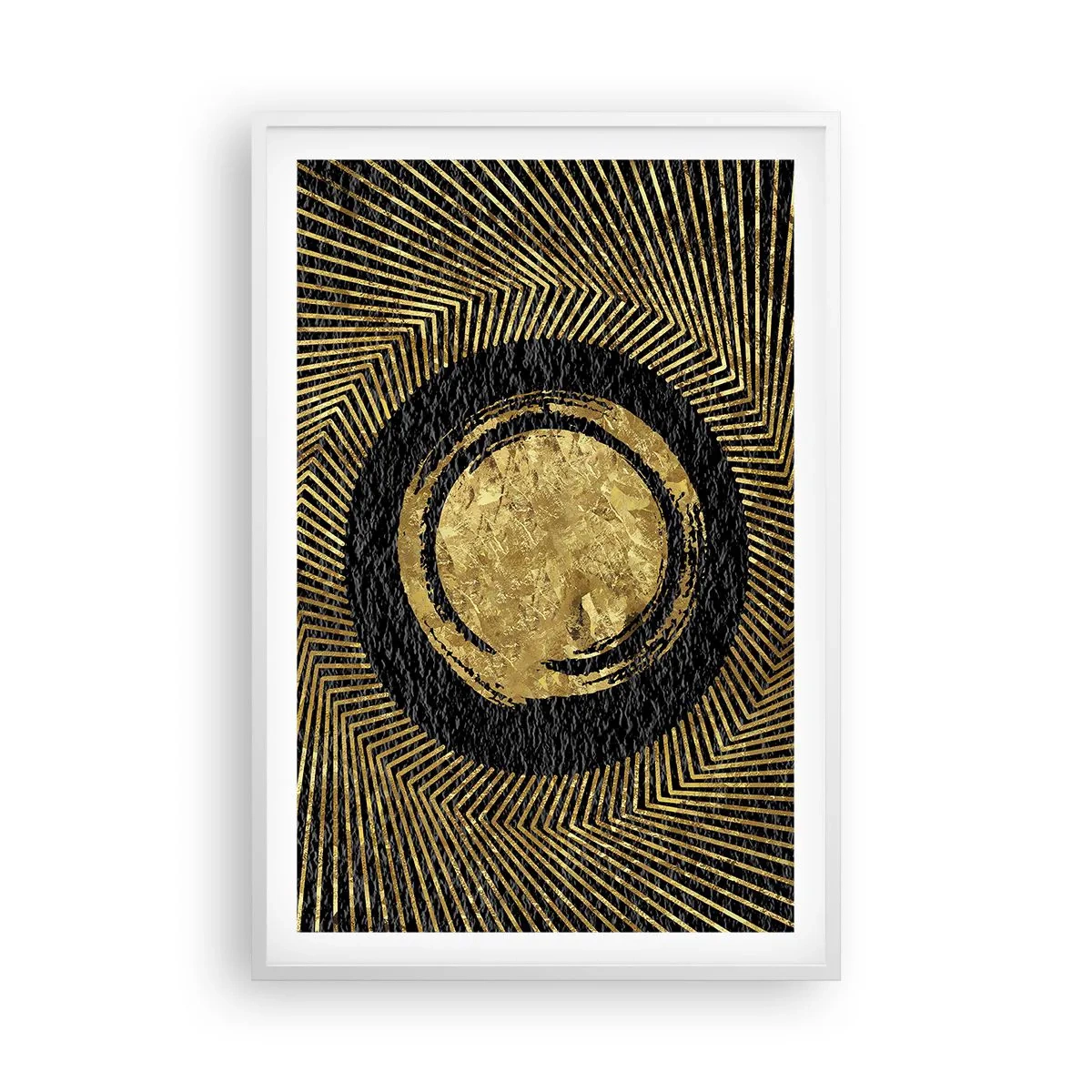 Plakat i hvid ramme - Glamour-komposition - 61x91 cm