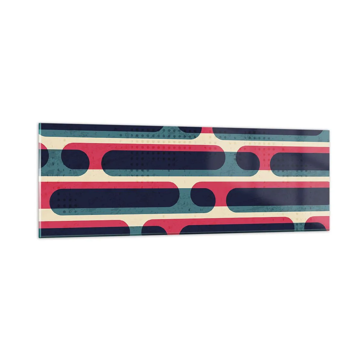 Billede på glas - Indad og fremad - 90x30 cm