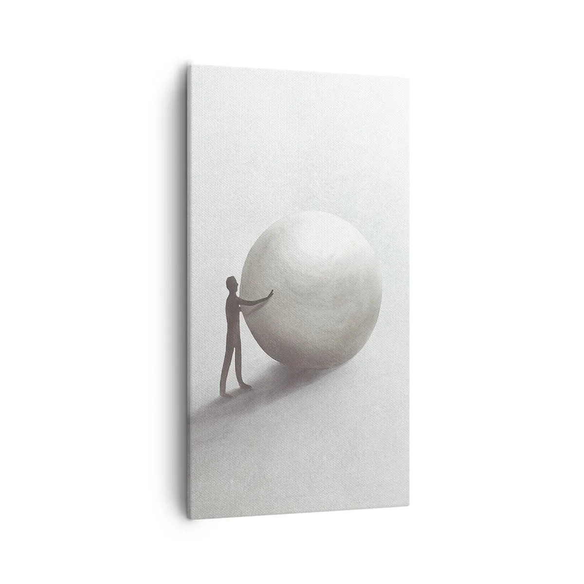 Lærredstryk - Billede på lærred - Livets spil - 55x100 cm