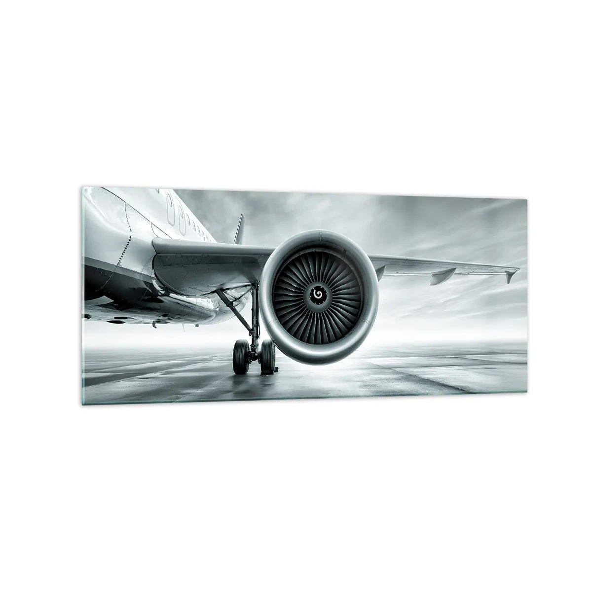 Billede på glas - Der er kraft! - 120x50 cm