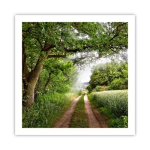 Plakat - Et in Arcadia ego - 60x60 cm
