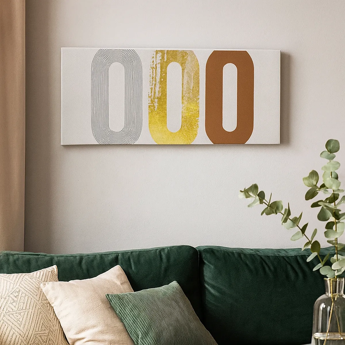 Lærredstryk - Billede på lærred - Åhhh! - 30x30 cm