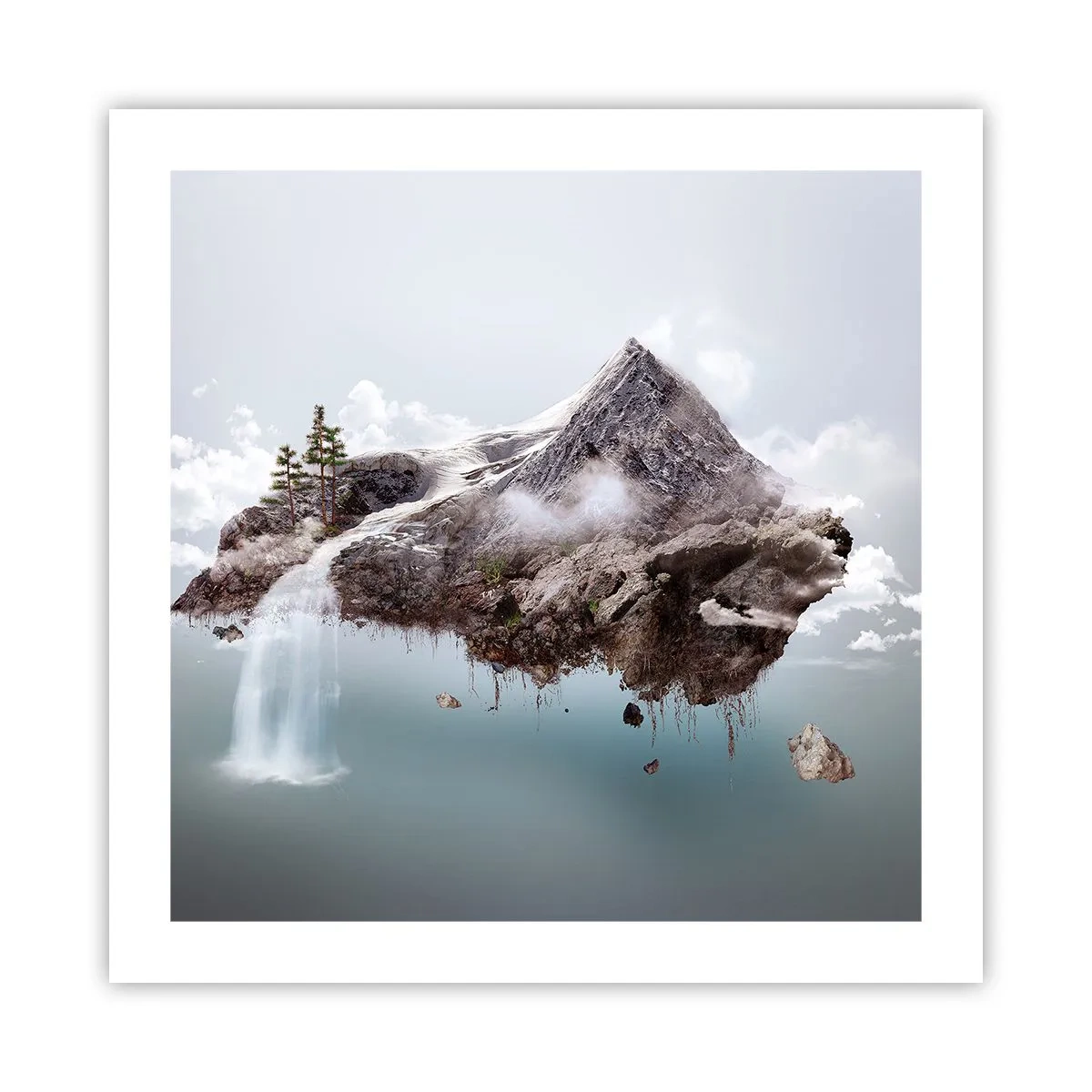 Plakat - Set gennem en surrealists øjne - 50x50 cm