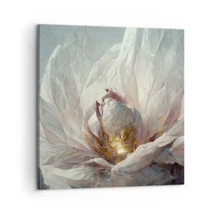 Lærredstryk - Billede på lærred - Blomstrer en gang om hundrede år - 60x60 cm