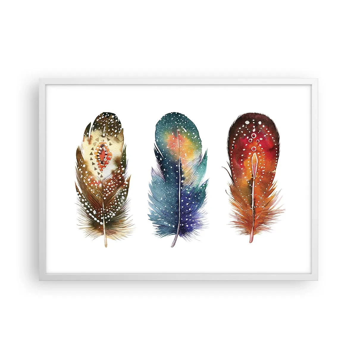 Plakat i hvid ramme - Ritualer, ordinancer, mysterier - 70x50 cm