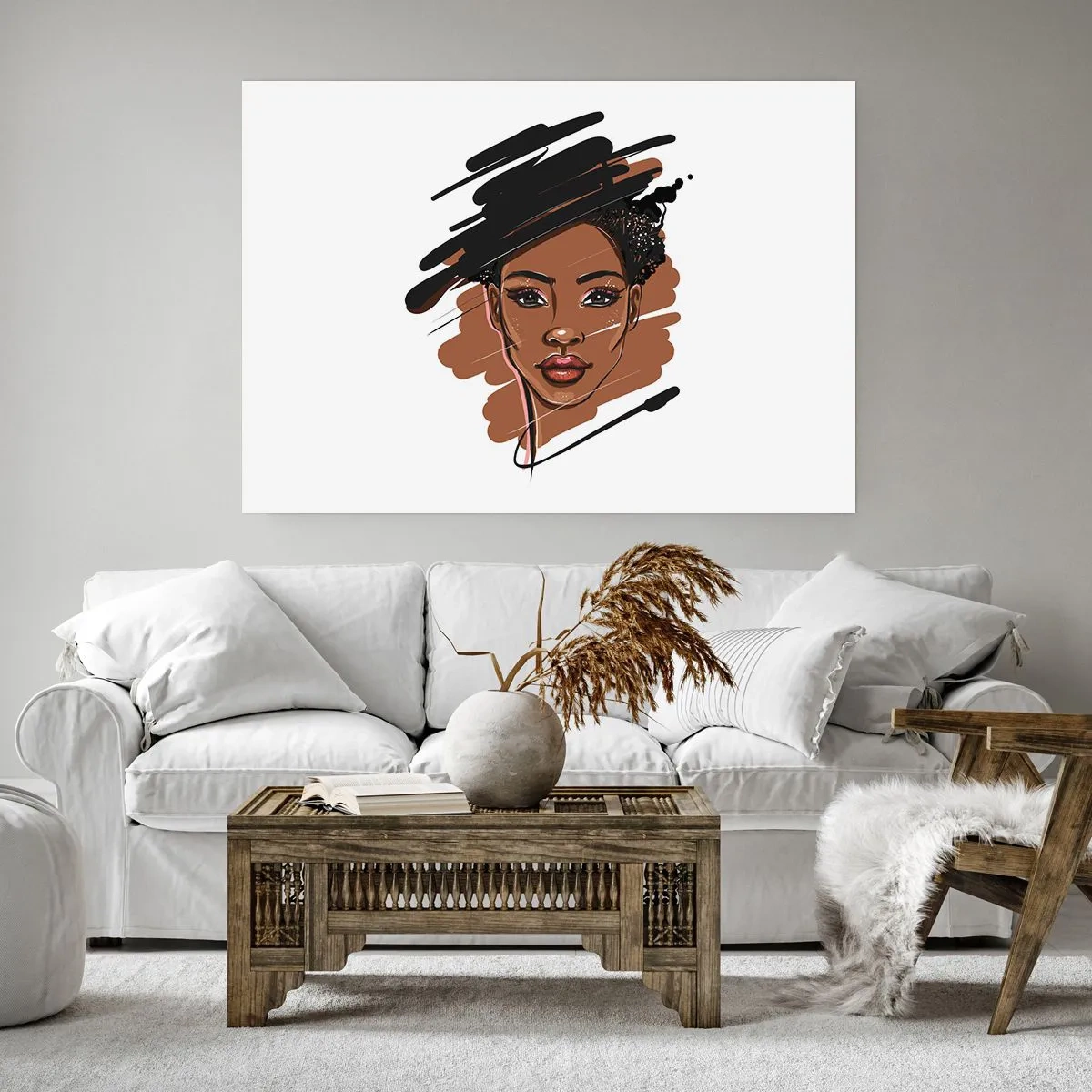 Plakat - Sød som chokolade - 50x40 cm