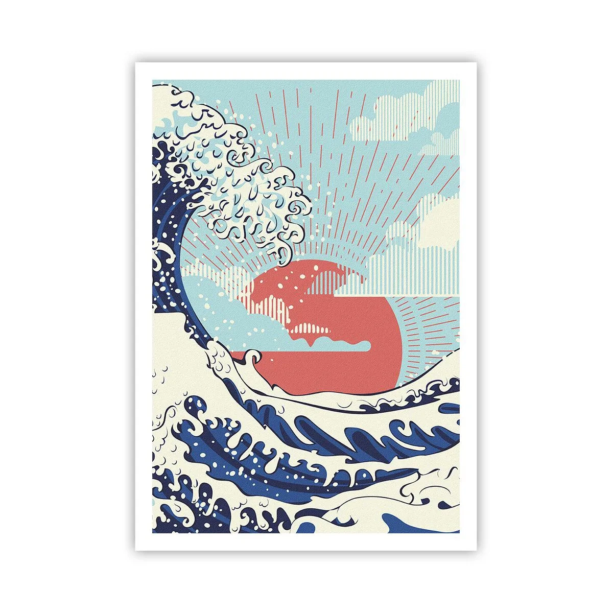 Plakat - Fra japanske inspirationer - 70x100 cm