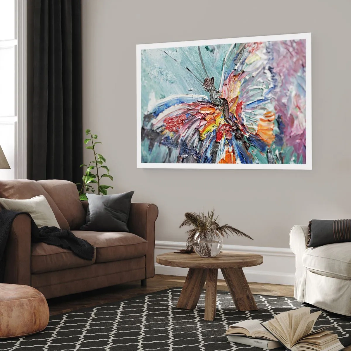 Plakat - Malet af naturen - 50x40 cm