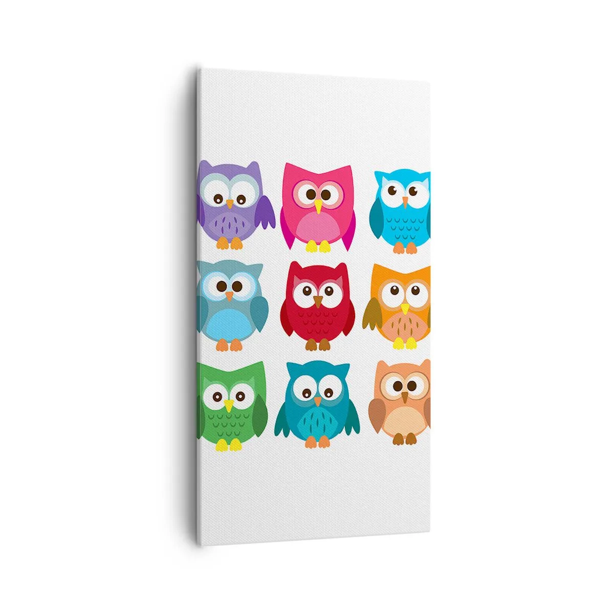 Lærredstryk - Billede på lærred - Forskelle kan være morsomme - 55x100 cm