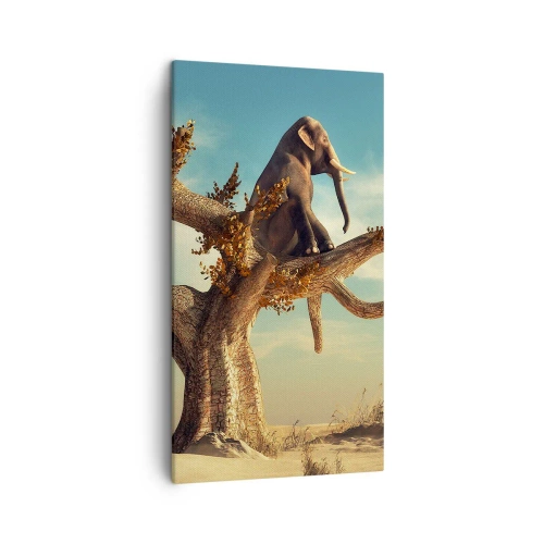 Lærredstryk - Billede på lærred - Et nyt synspunkt - 45x80 cm