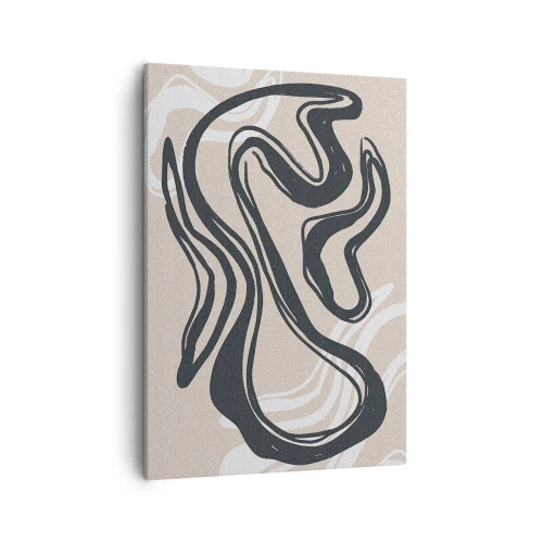 Lærredstryk - Billede på lærred - Multipliceret udtryk - 50x70 cm