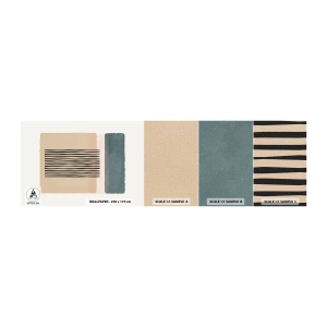 Fototapet Prøve Standard Eco - Alt er i god stand - Abstraktion, Grafik, Minimalisme - 100x30 cm