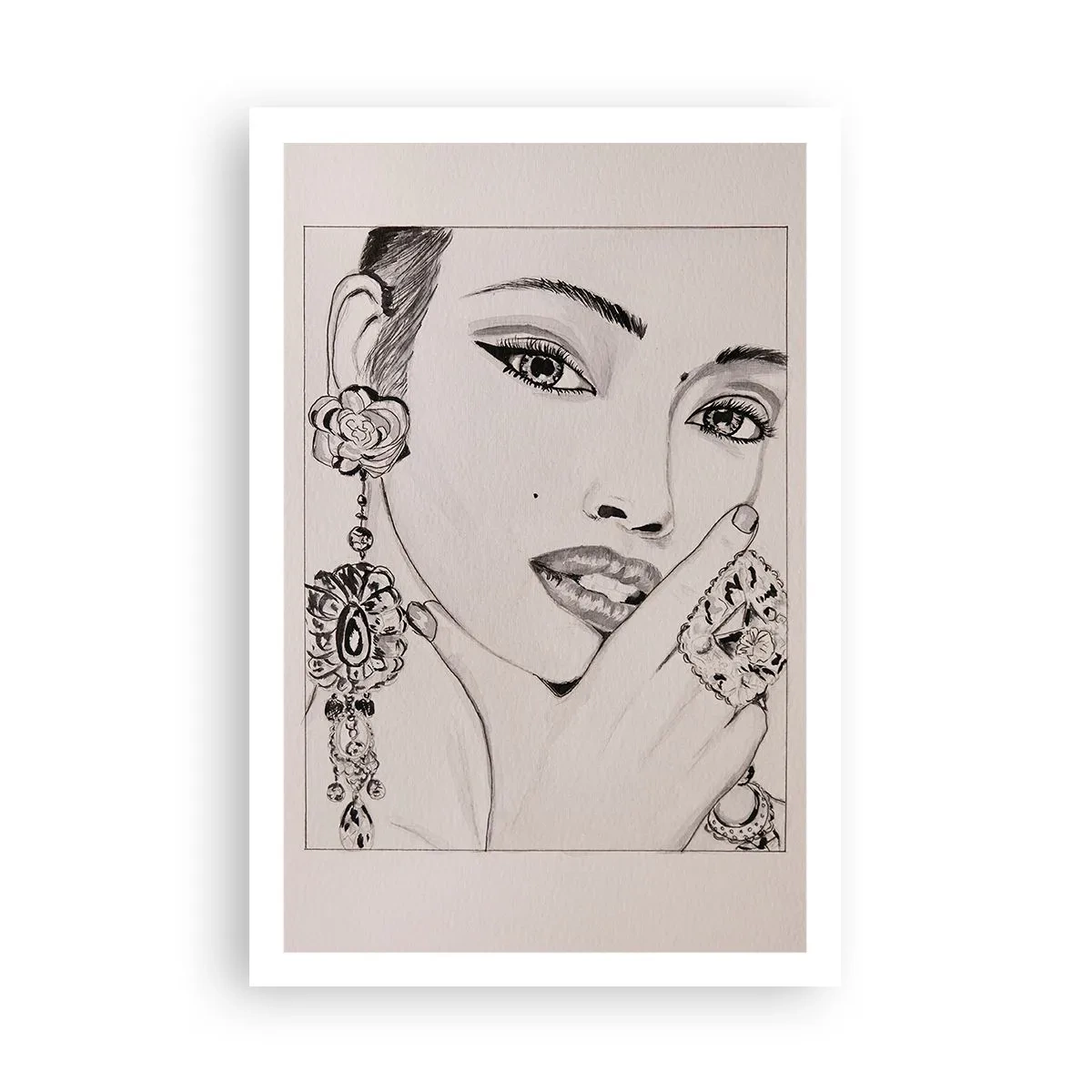 Plakat - Den smukkeste juvel - 61x91 cm