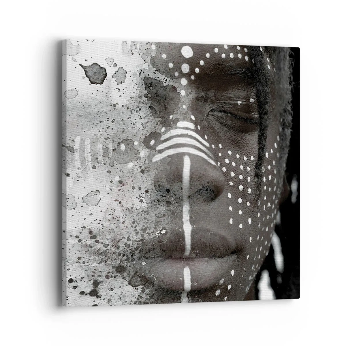 Lærredstryk - Billede på lærred - Opdag den oprindelige ånd - 40x40 cm