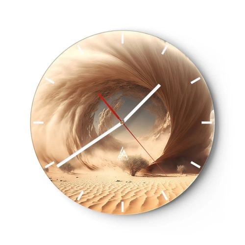 Vægur, Uret - Åben portal - 40x40 cm