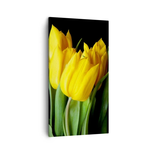 Lærredstryk - Billede på lærred - Opstå fra den rene sol - 45x80 cm