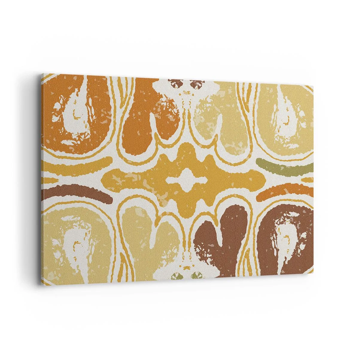 Lærredstryk - Billede på lærred - Sentimental abstraktion - 100x70 cm