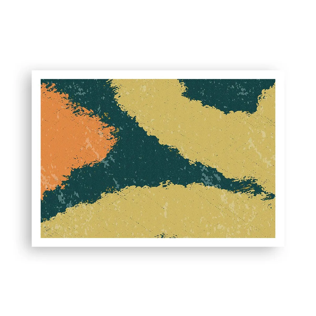 Plakat - Abstraktion - i slowmotion - 100x70 cm