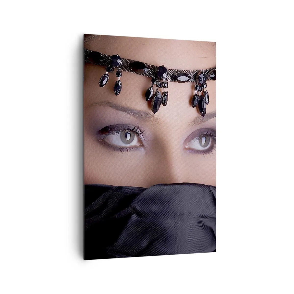 Lærredstryk - Billede på lærred - Orientalsk fristende mysterium - 80x120 cm