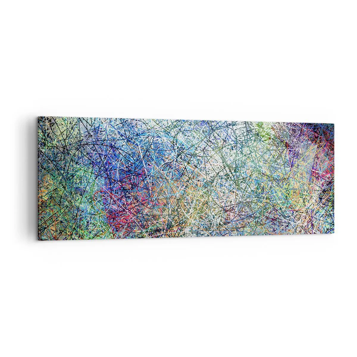 Lærredstryk - Billede på lærred - Så enkelt er det ikke - 140x50 cm