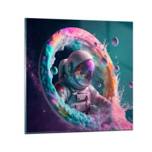 Billede på glas - Stjerneport - 50x50 cm