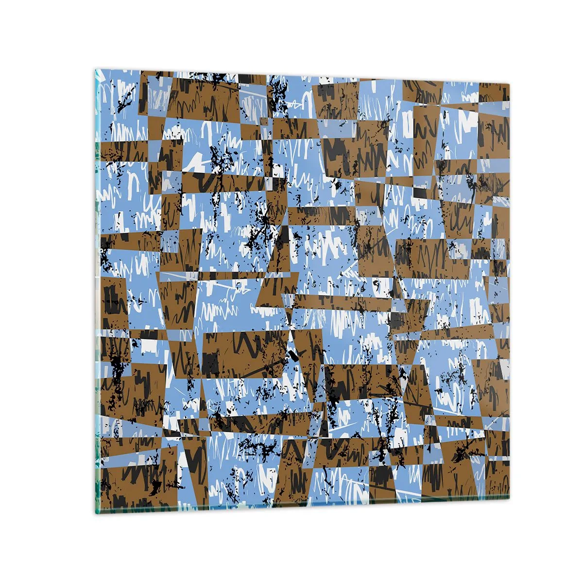 Billede på glas - Ikke oversvømmet udskæring - 30x30 cm