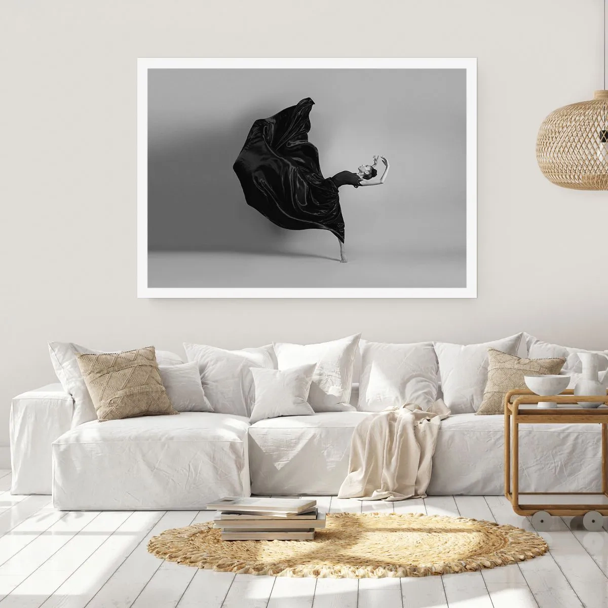 Plakat - Bevinget af musik - 100x70 cm