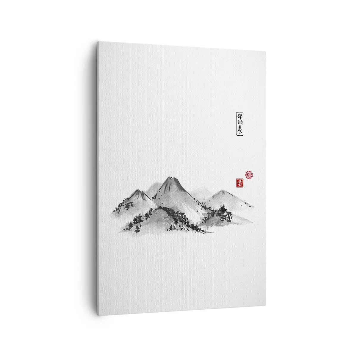 Lærredstryk - Billede på lærred - Langt væk - 70x100 cm